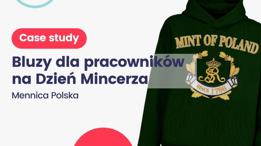 Najbardziej szczegółowy haft w historii BluzUpa – Case Study: Mennica Polska